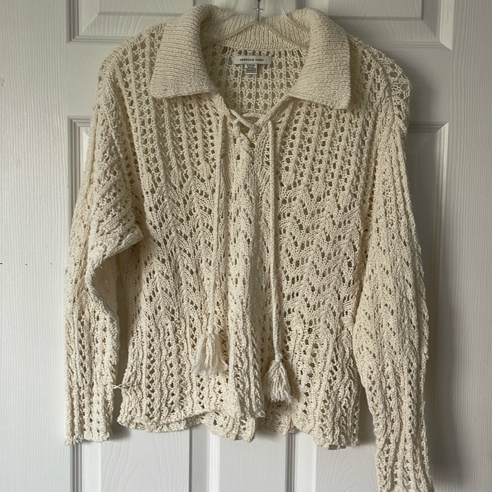American Eagle. Crochet/ knitted top - Picture 2 of 5